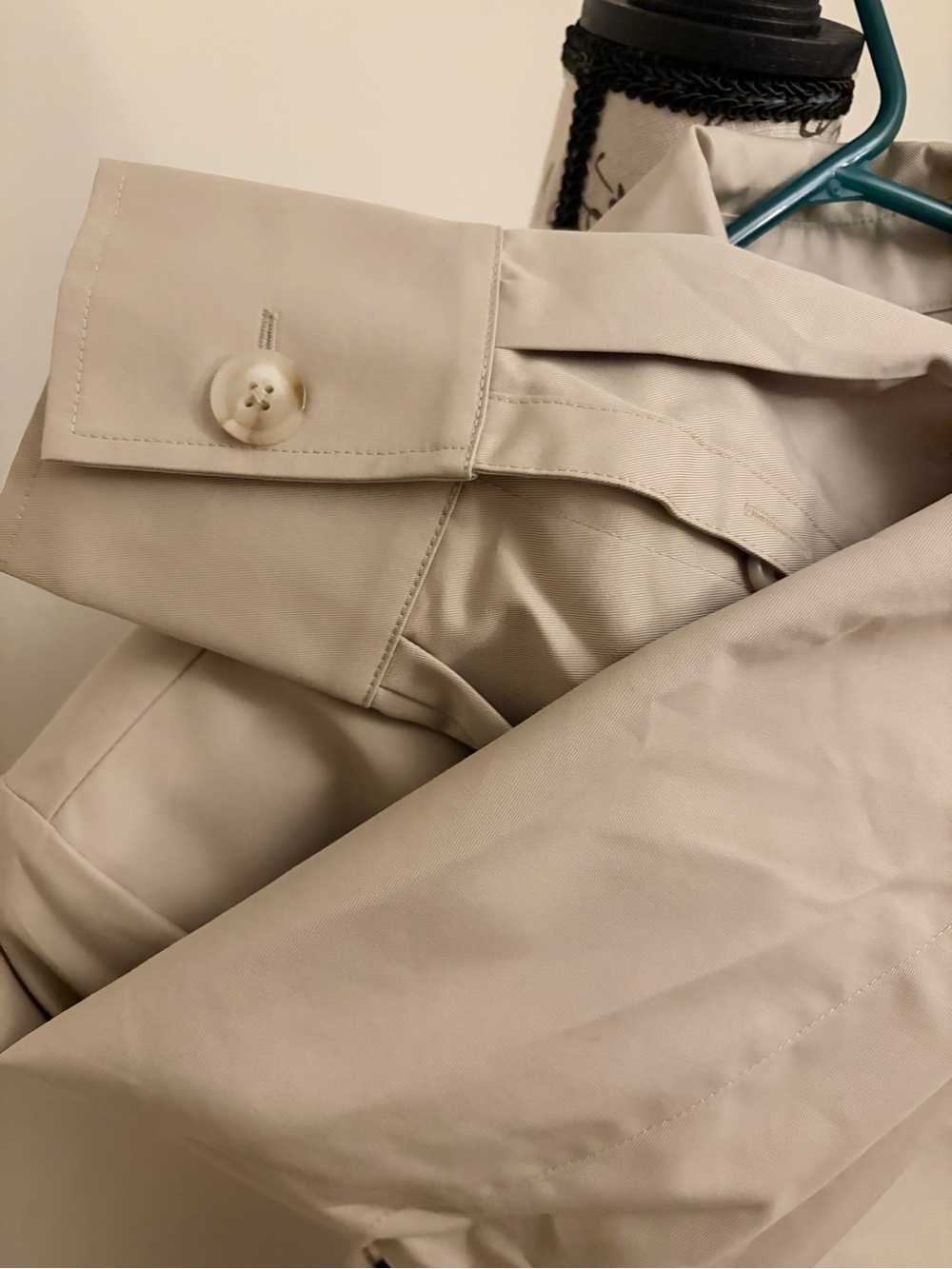 Helsa—Khaki Trench Coat Jumpsuit/Romper, Sz S, MINT - Picture 7 of 16